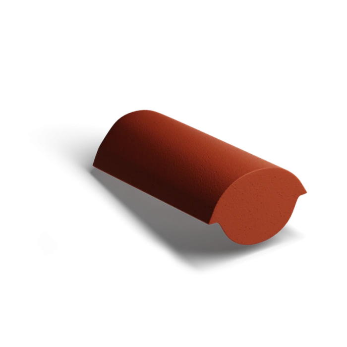 Конечная коньковая черепица Classic Красный Kriastak